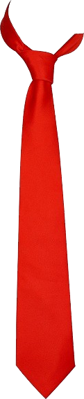 Red tie PNG image-8203